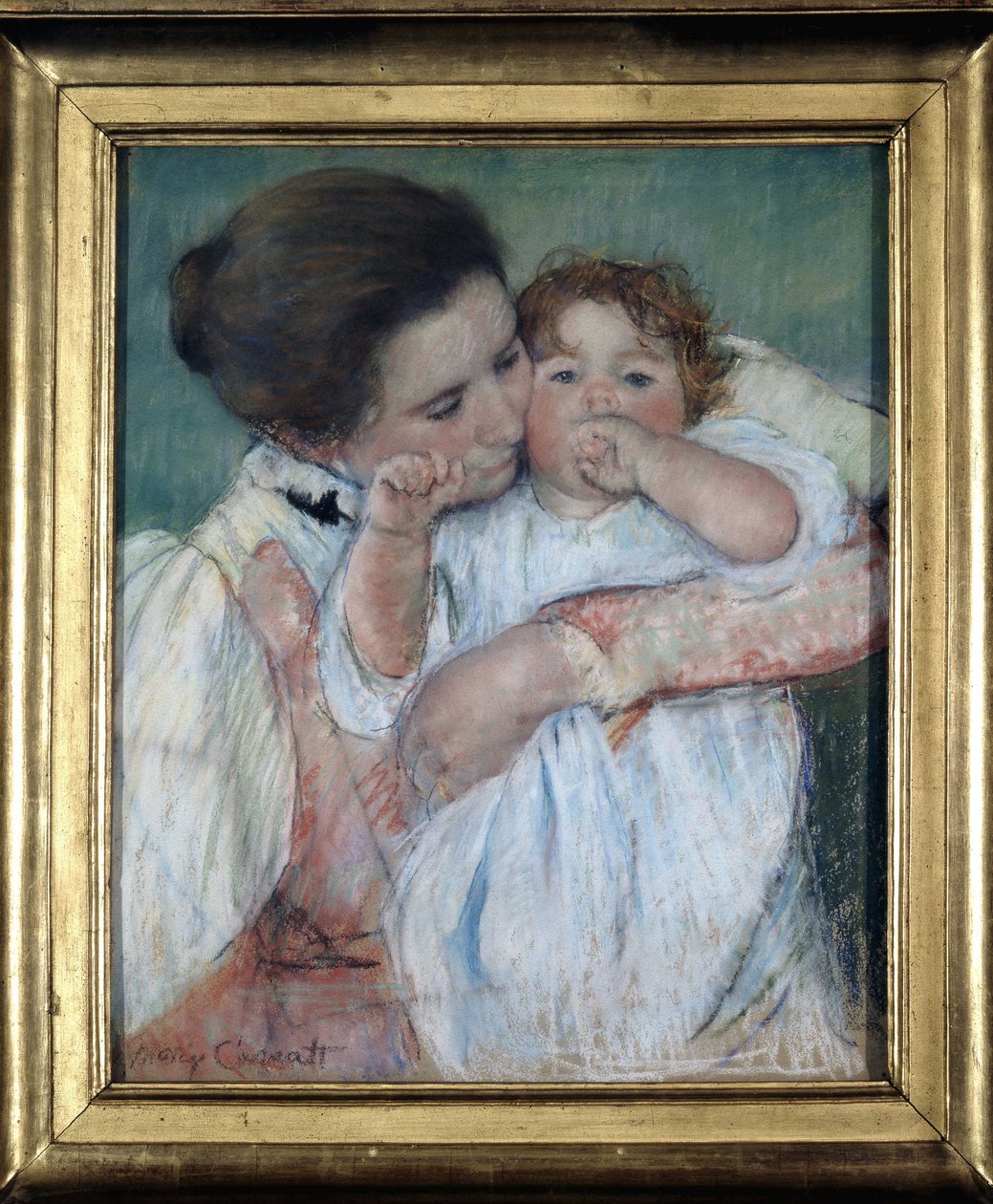 Mor og barn - av Mary Cassatt, Musee d
