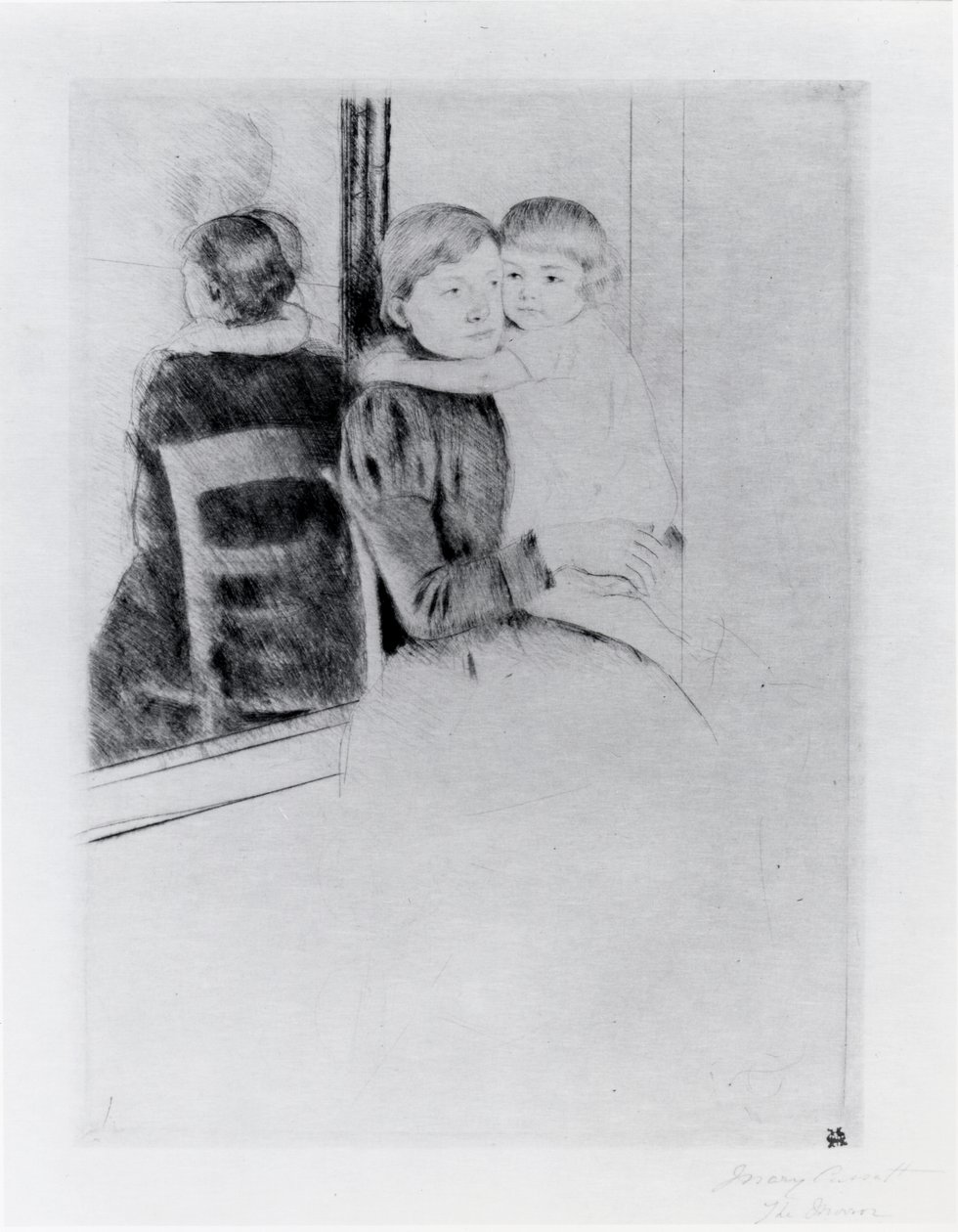 Speilet av Mary Stevenson Cassatt