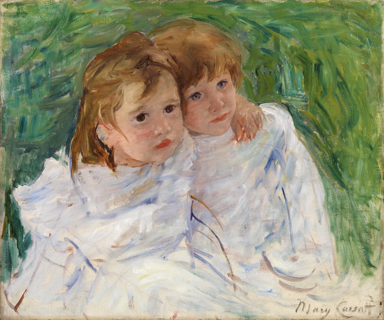 The Sisters, ca. 1885 (olje på lerret) av Mary Stevenson Cassatt