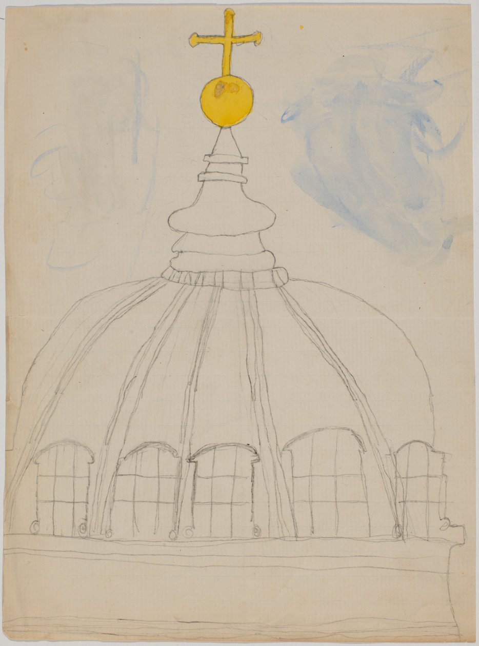 Ball av katedralen, 1868. av Mary Vaux Walcott