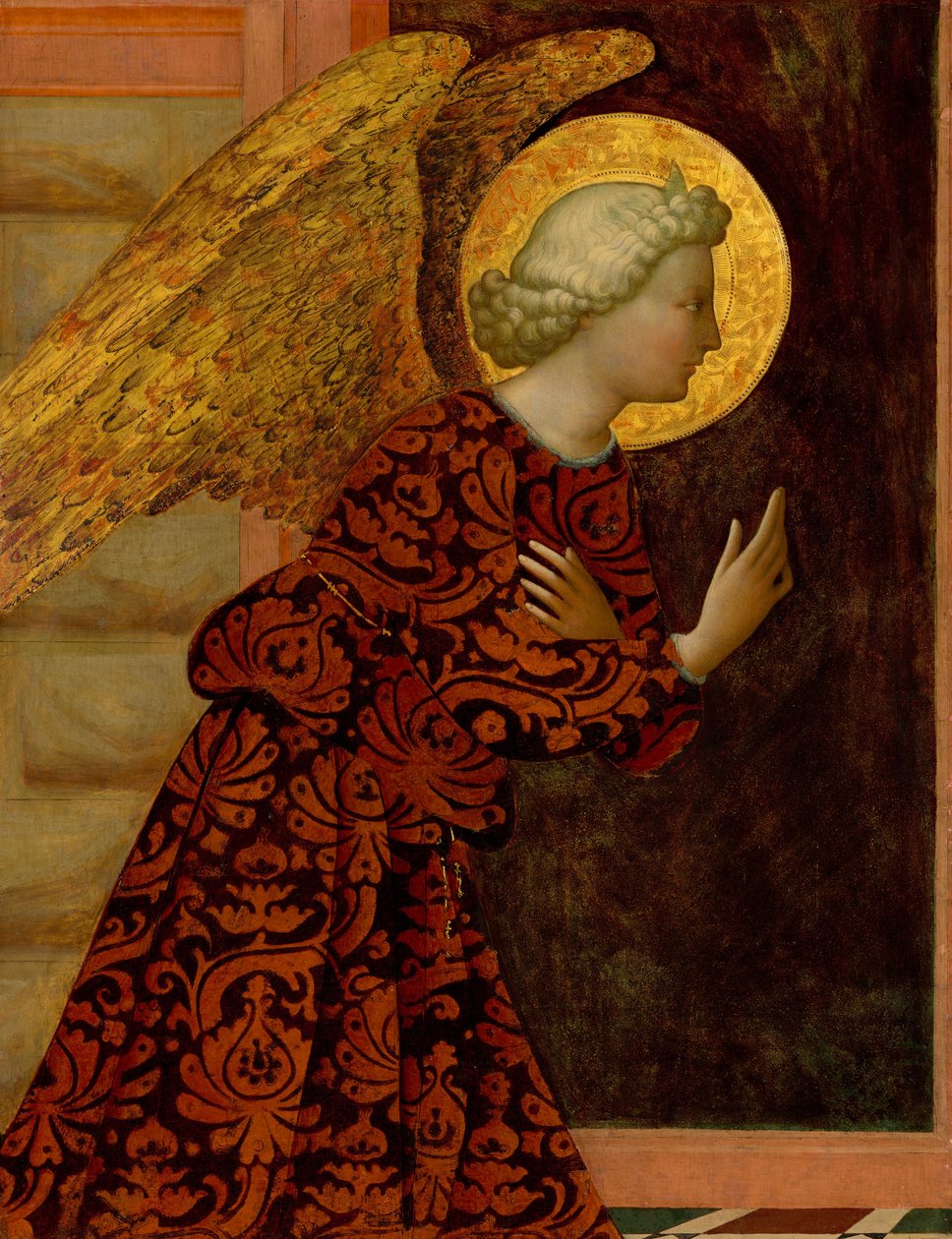 Erkeengelen Gabriel av Masolino da Panicale