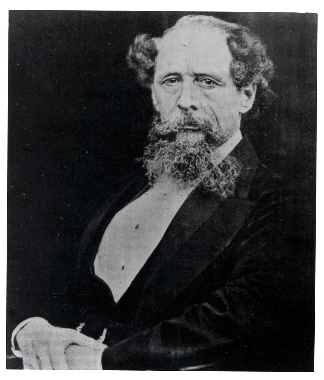 Charles Dickens (1812-70) i en alder av femti, fotografert av Mason und Co., ca. 1862 av Mason and Co.