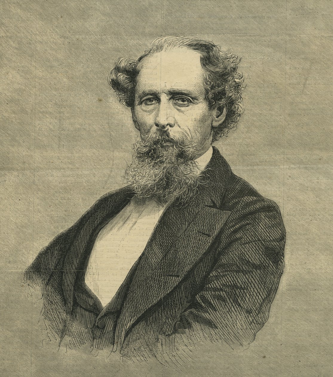 Charles Dickens, for Harpers Weekly av Mason and Co.