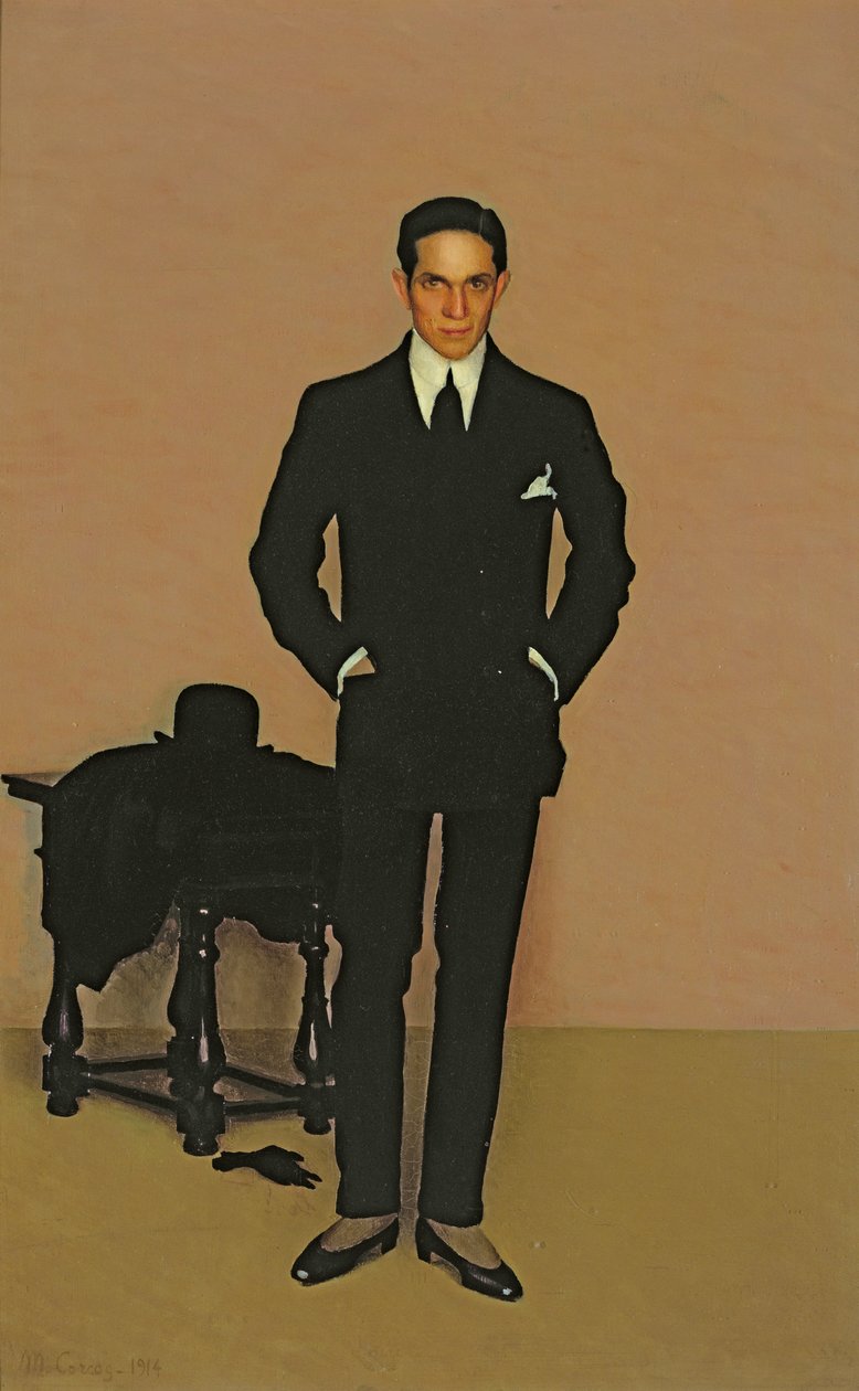Luigi Andriano Milani (1854-1914) 1914 av Massimiliano Corcos