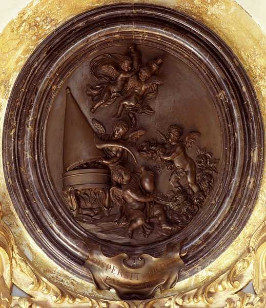 Putti Destillering Roses av Massimiliano Benzi Soldani