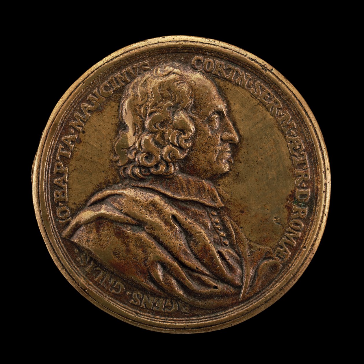 Giovanni Battista Mancini, død 1694, Generalagent for Toscana i Roma [forside], 1680. av Massimiliano Soldani