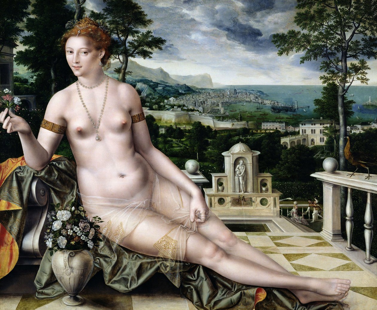 Venus fra Cytherea, 1561 av Massys