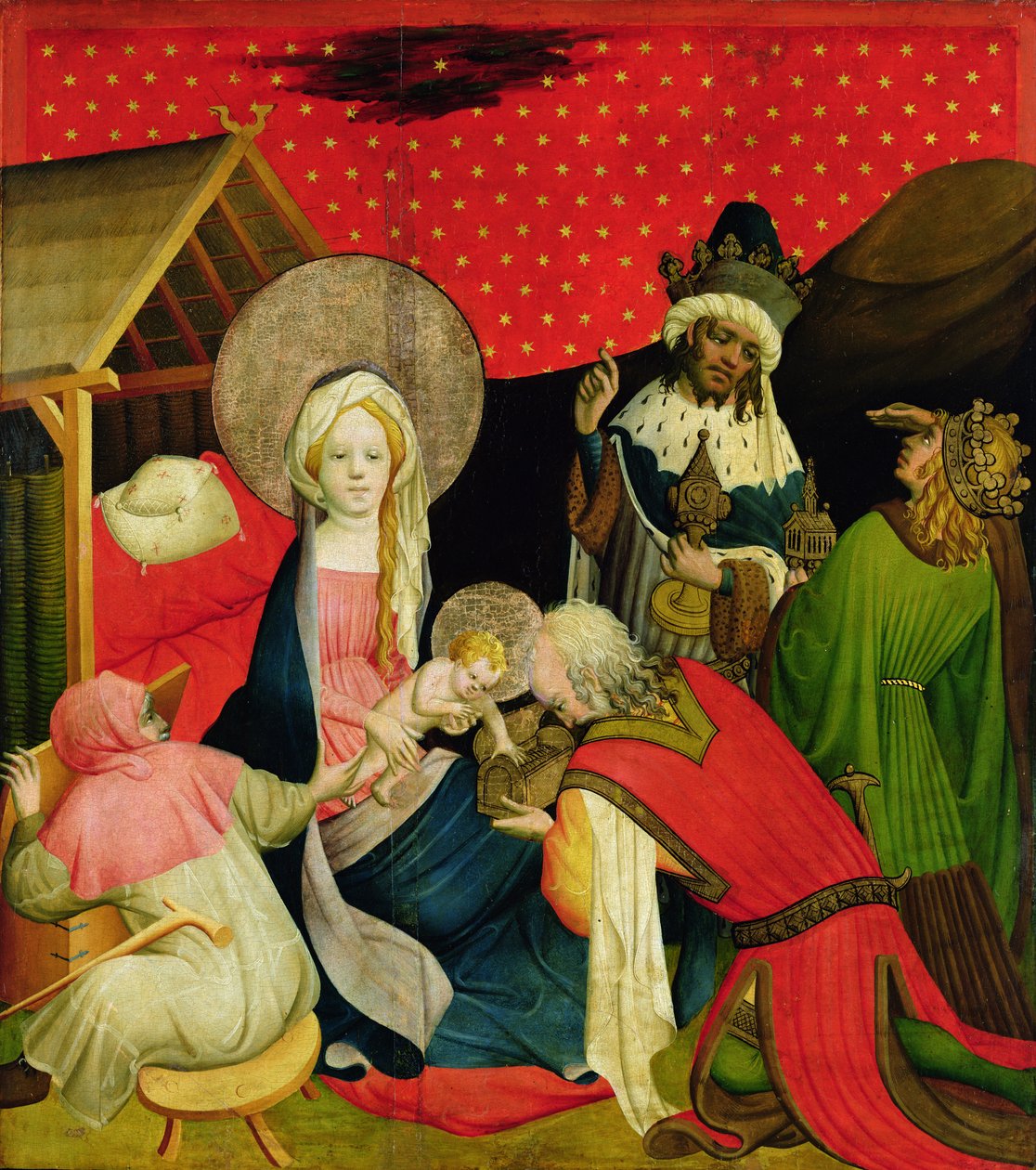 The Adoration of the Magi, panel fra St. Thomas-alteret fra St. John