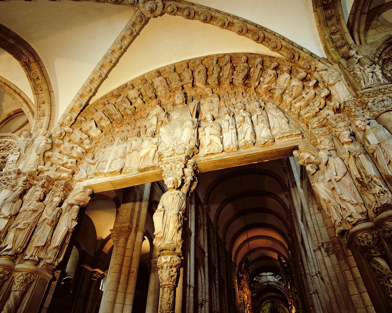 Portico de la Gloria av Master Mateo