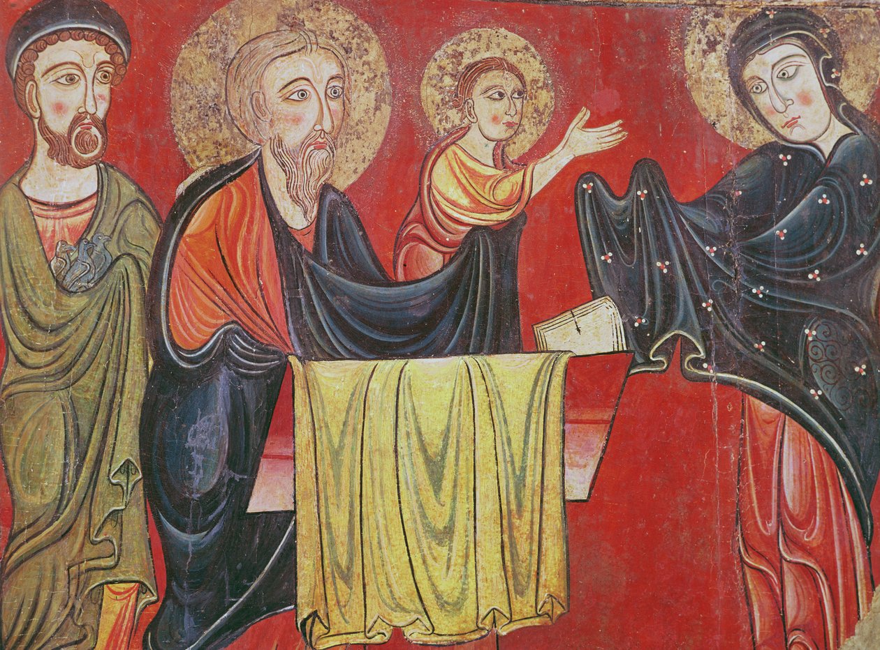 Presentasjonen ved tempelet, fra alterfronten til Santa Maria d