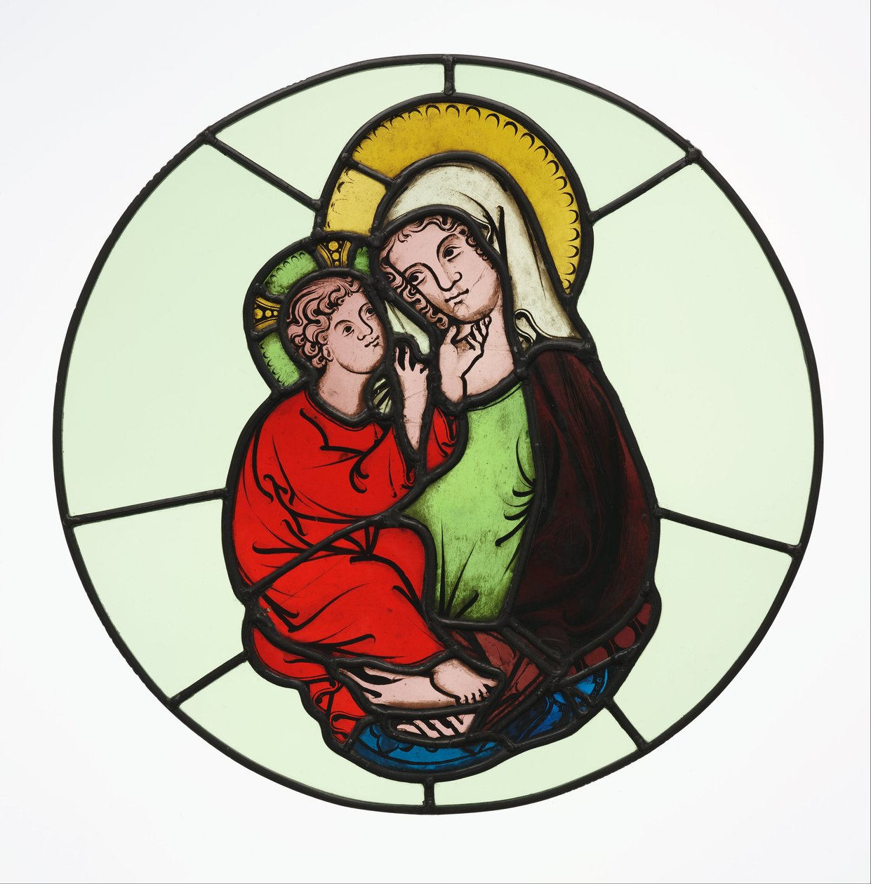 Jomfruen og barnet av Master of Klosterneuburg