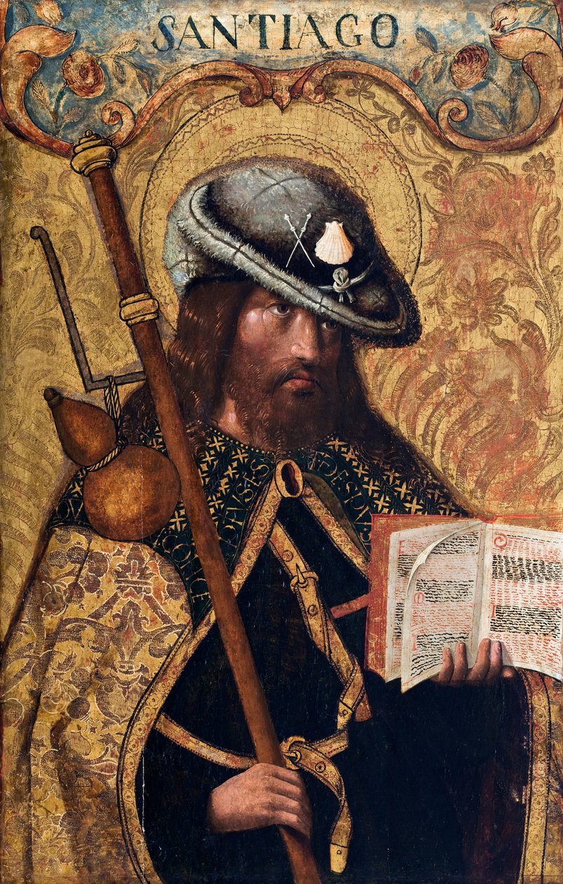 St. James Major (tempera på eikepanel) av Master of Mambrillas
