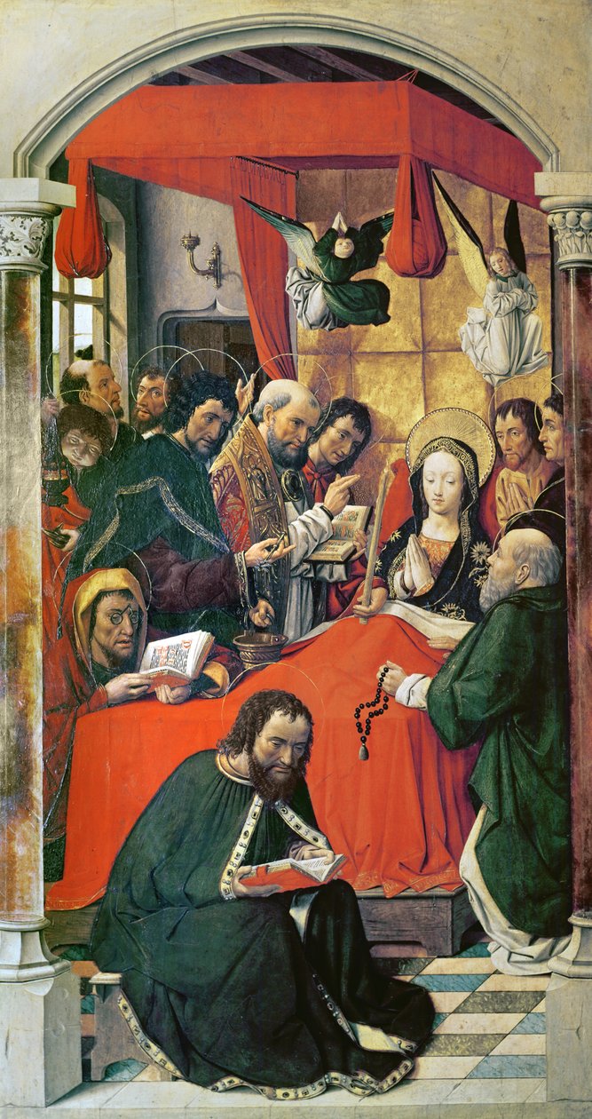 Jomfruens død av Master of Santa Maria del Campo