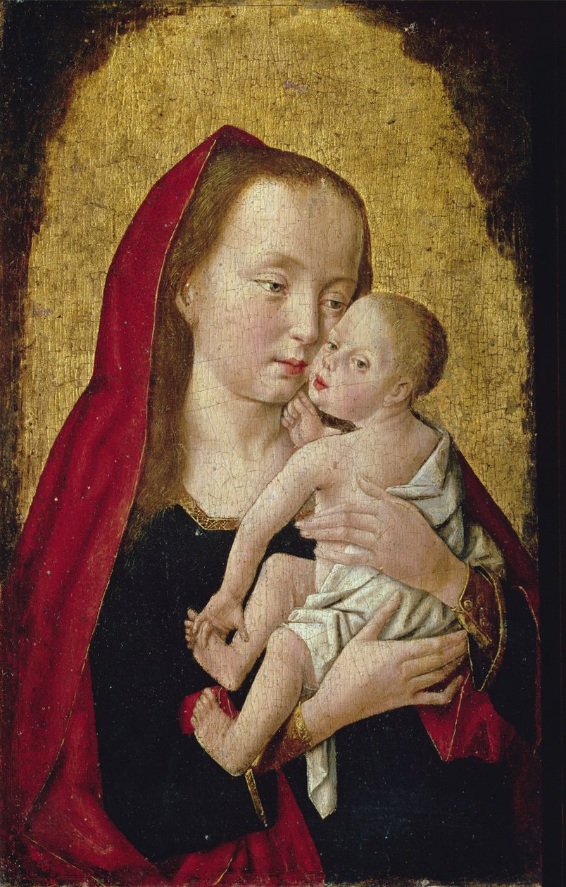 Madonna og barn av Master of St. Giles