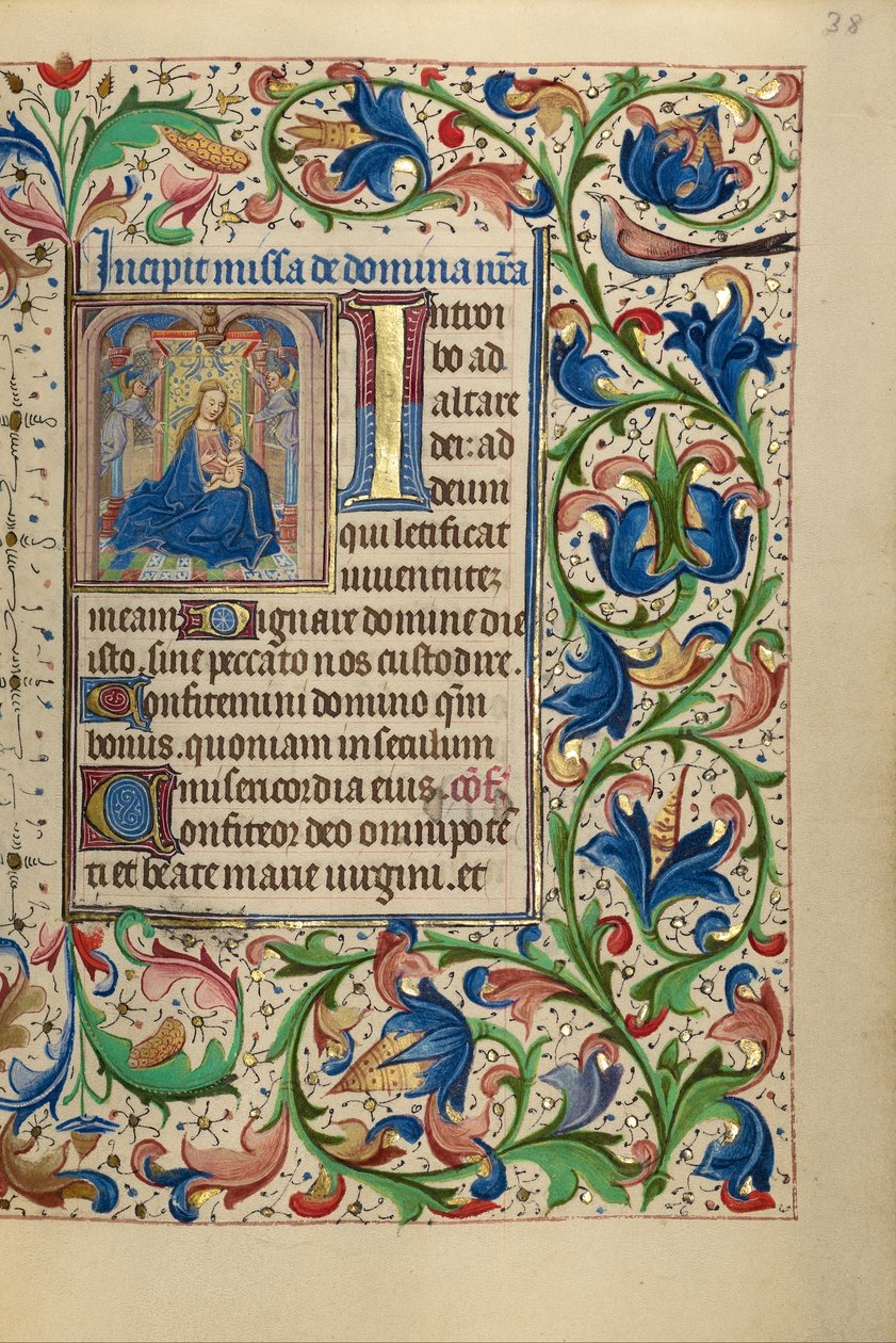 Jomfruen og barnet av Master of the Lee Hours