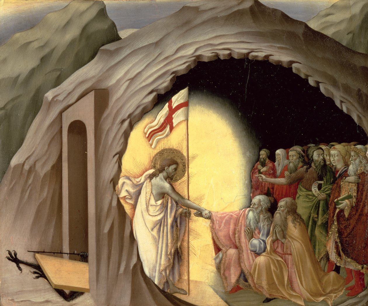 The Descent into Limbo, ca. 1440-44 (tempera på panel) av Master of the Osservanza