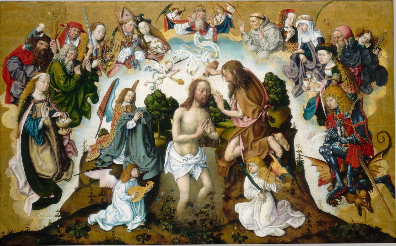 Kristi dåp av Master of the Saint Bartholomew Altarpiece