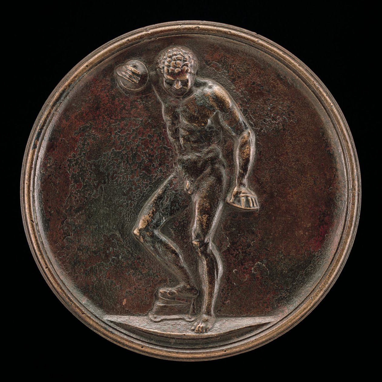 En dansende faun, 1507. av Master A.L.