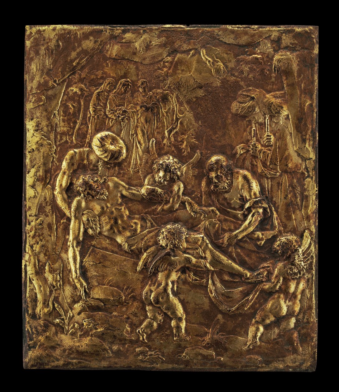The Entombment, slutten av 1500-begynnelsen av 1600-tallet av Master AvB