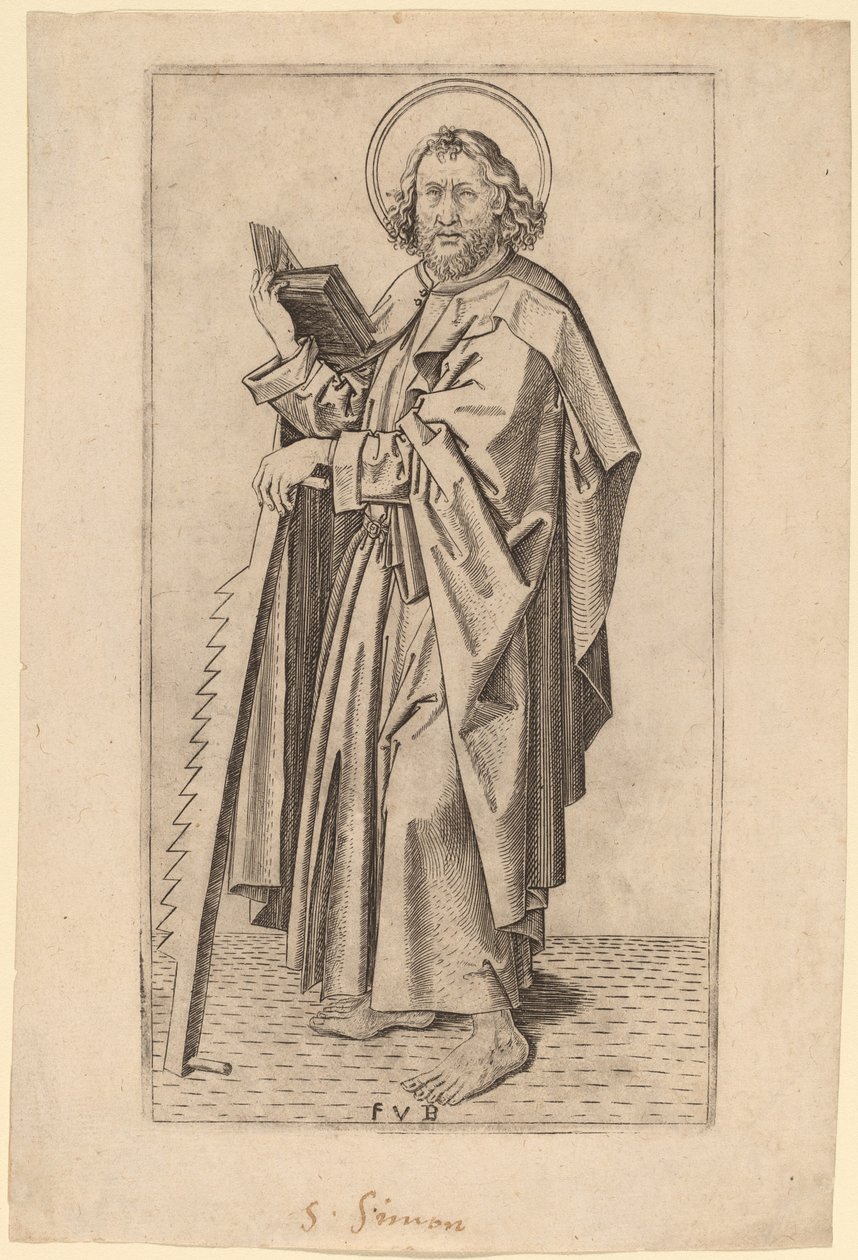 Den hellige Judas Thaddeus av Master FVB