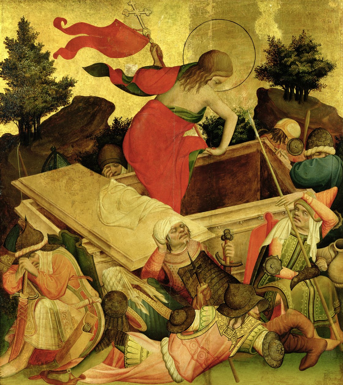 The Resurrection, panel fra St. Thomas-alteret fra St. John