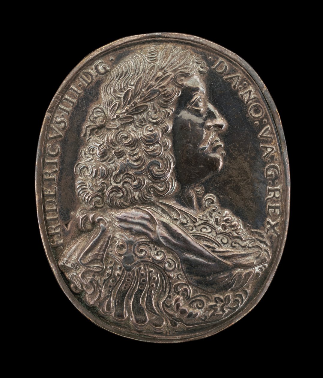 Fredrik III, 1609-1670, konge av Danmark og Norge 1648 [forside], ca. 1648. av Master H.L.T.