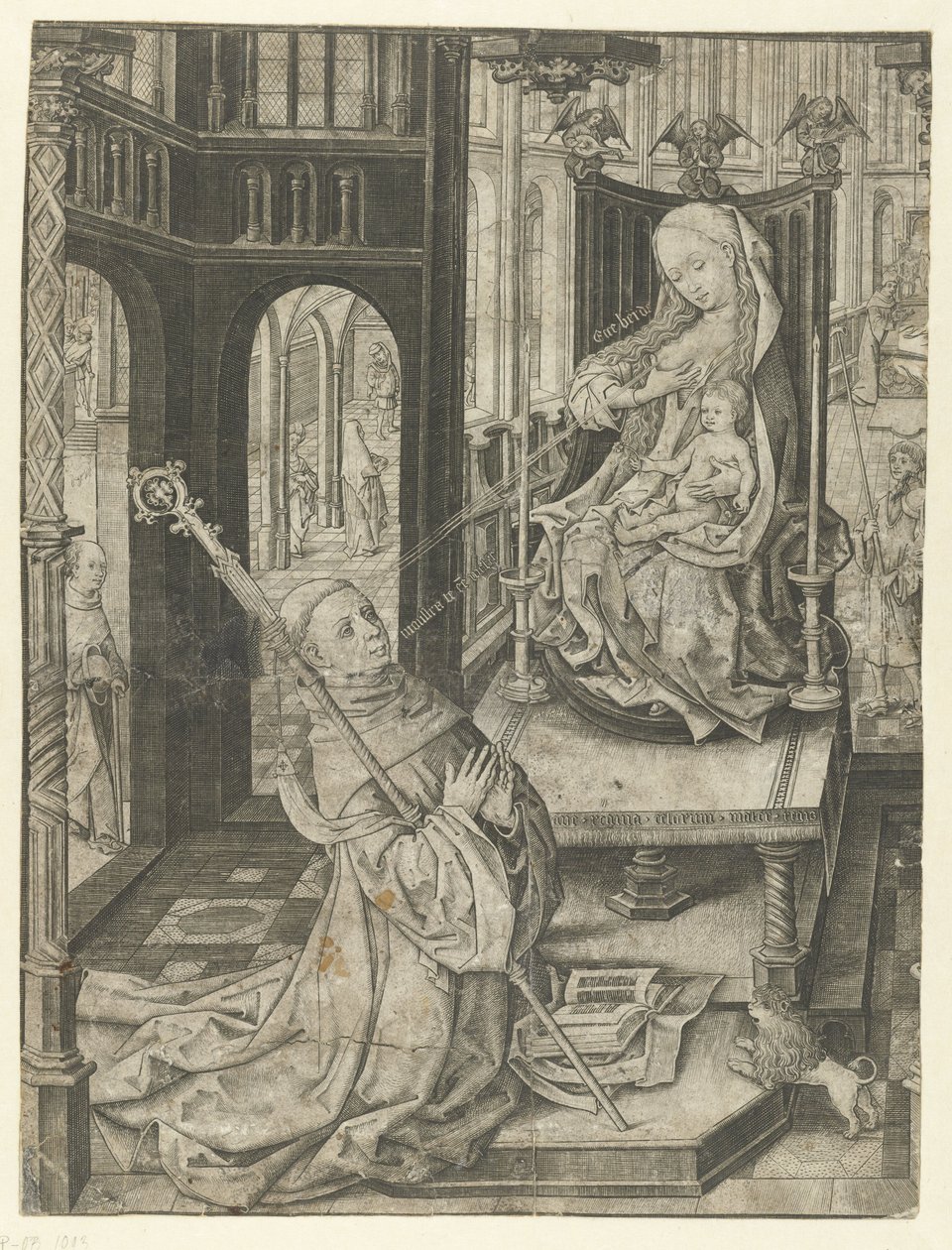 St. Bernards amming av Master I.A.M. of Zwolle