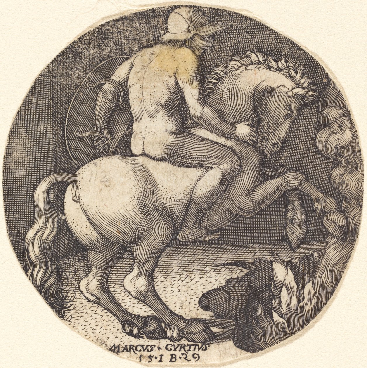 Marcus Curtius av Master IB