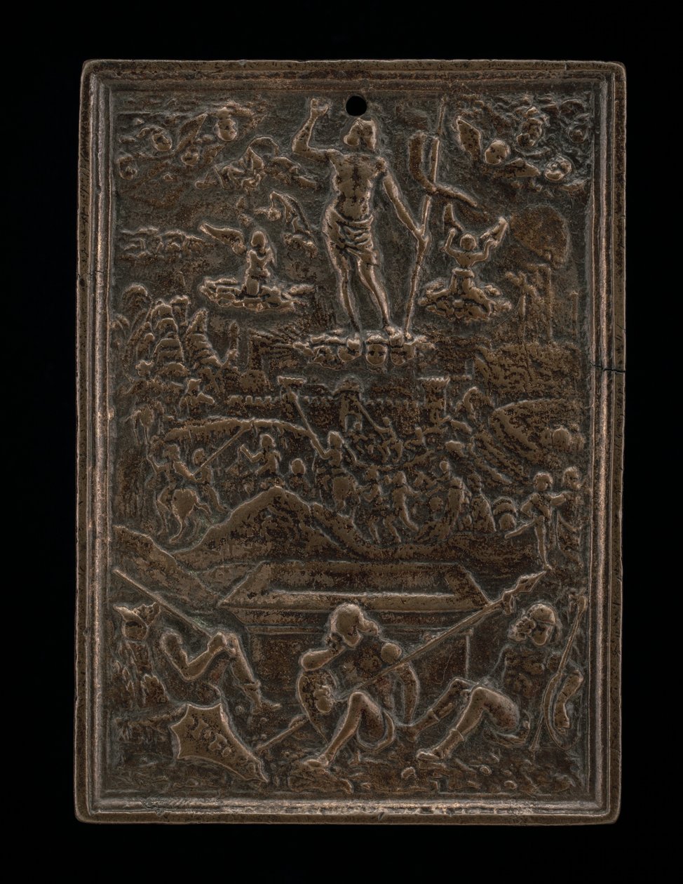 Oppstandelsen, ca. 1500. av Master I.F.P.