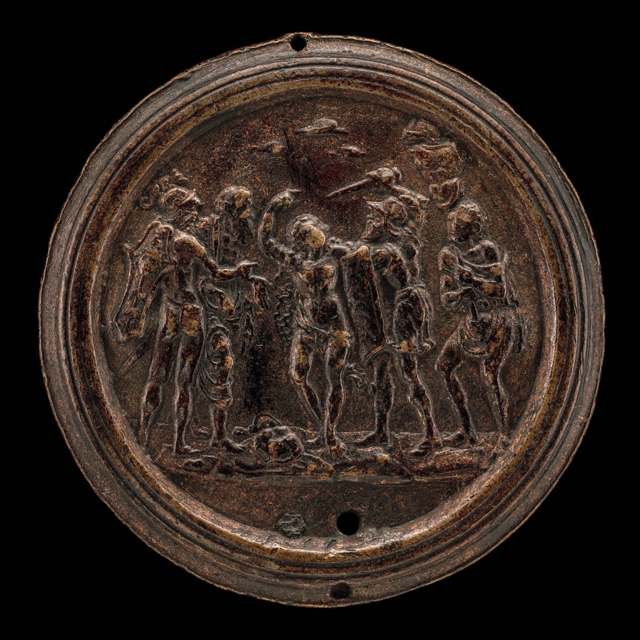 The Sacrifice of Iphigenia, andre halvdel av 1400-tallet. av Master IO.FF.