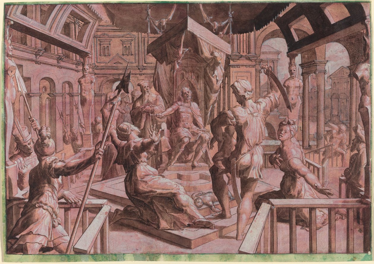 Salomos dom av Master Of The Liechtenstein Adoration