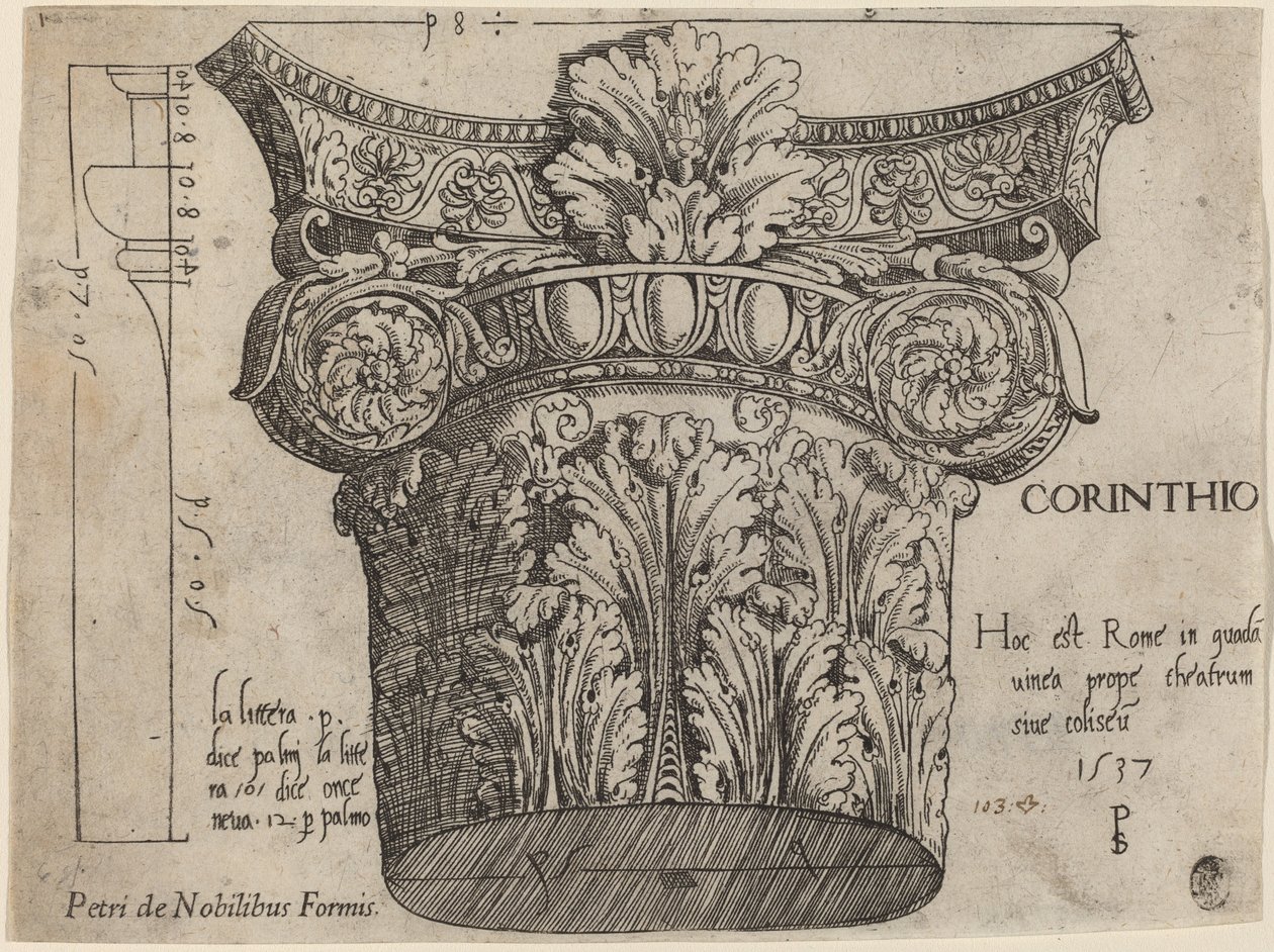 Hovedstad fra Colosseum, Roma av Master PS