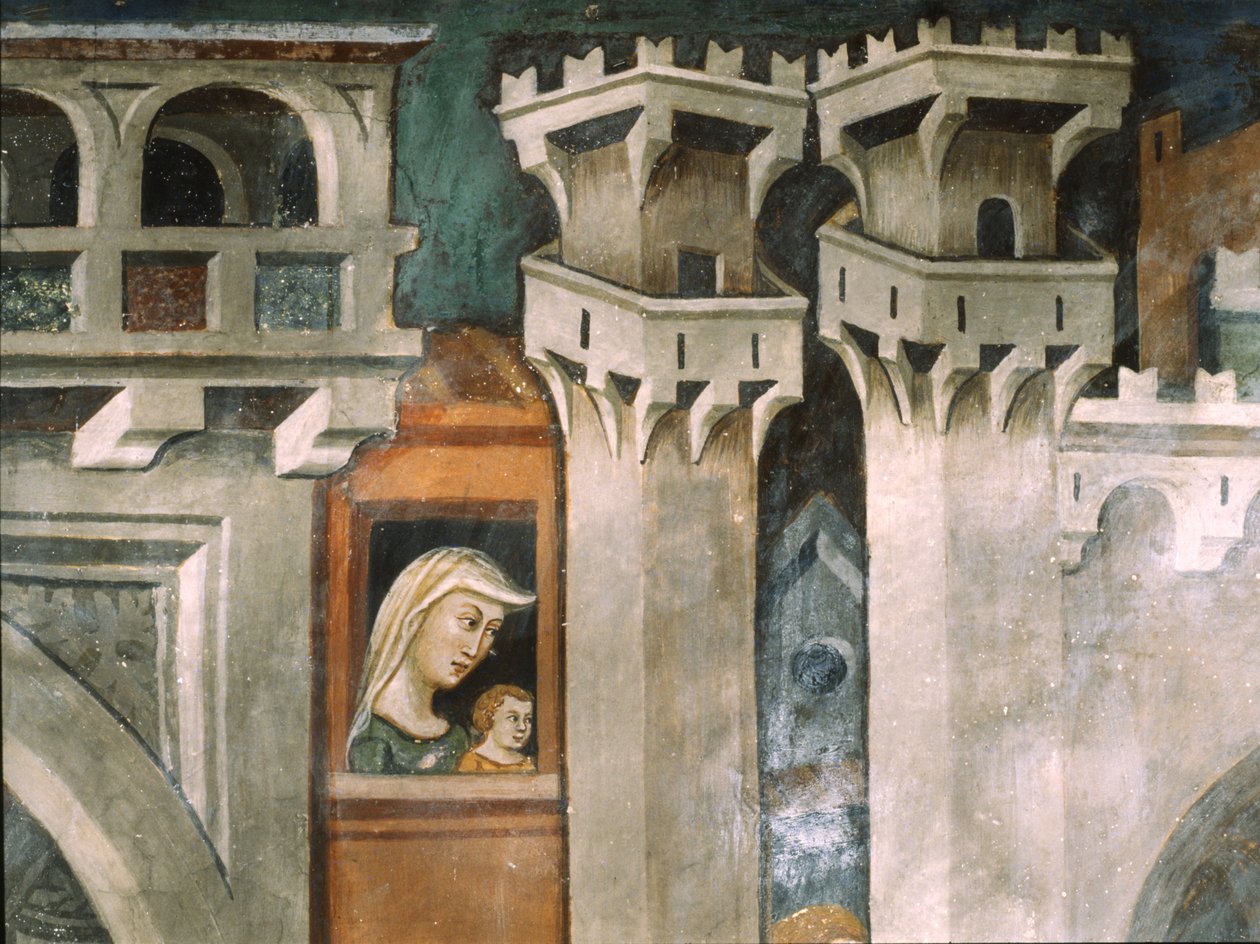 Innreise til Jerusalem av Master Trecentesco of Sacro Speco School