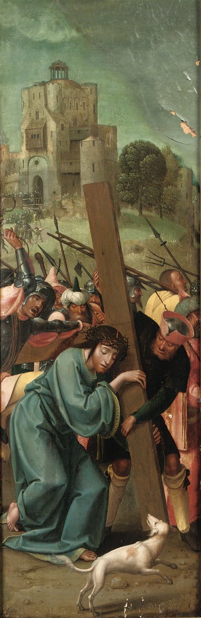 Kristus som bærer korset, ca. 1518 av Master of 1518