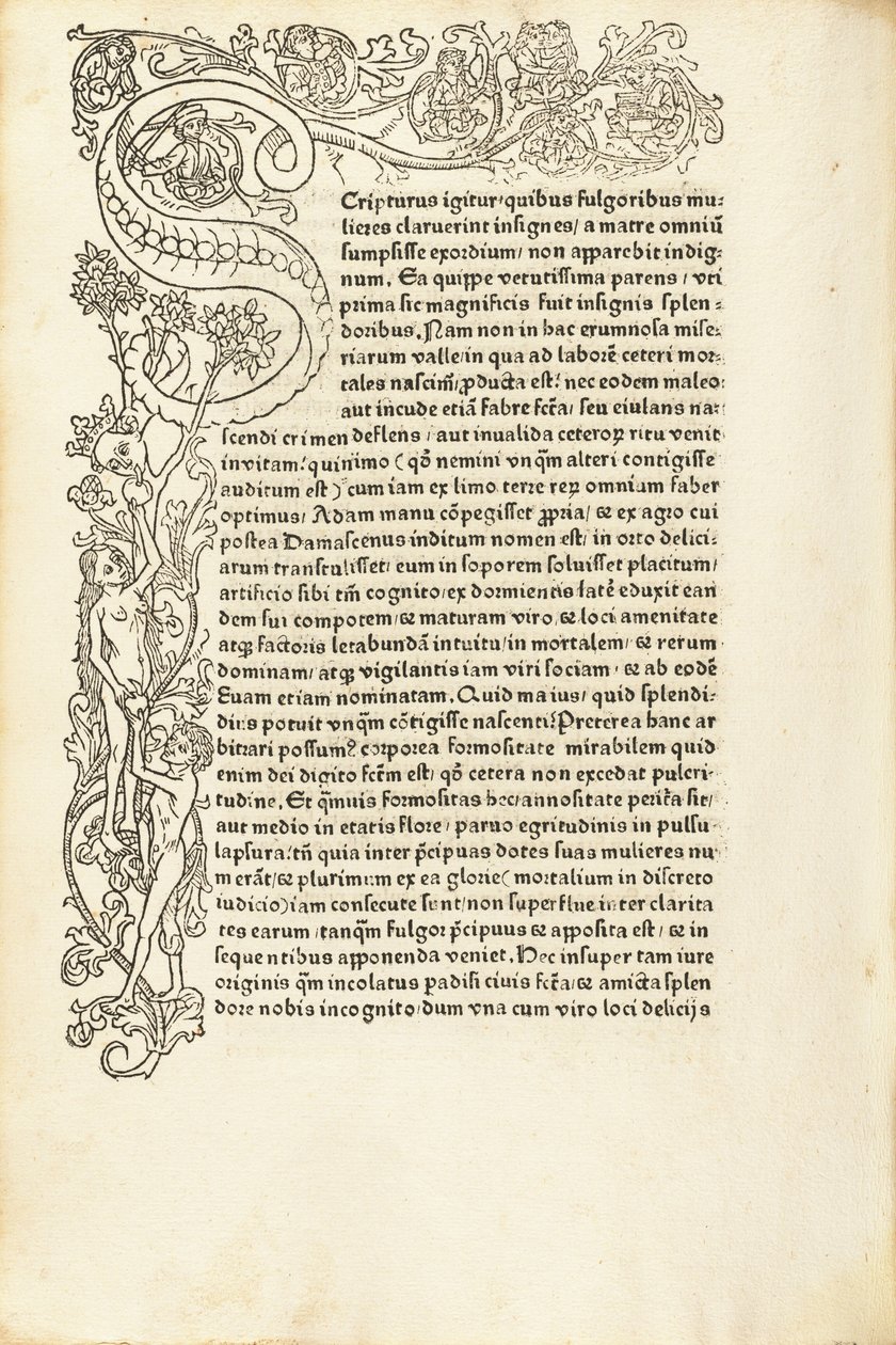 Angående kjente kvinner av Master of Boccaccio, Giovanni Boccaccio