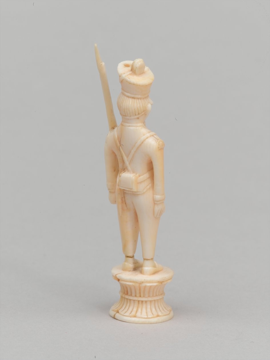 Hvit bonde, sjakkbrikke, India, 1820 ca av Master of Coetivy
