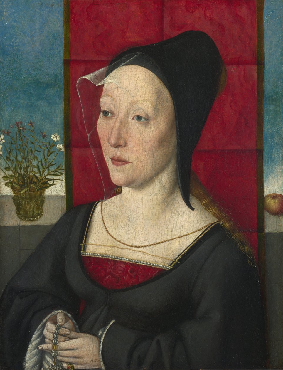Portrett av en kvinne, ca. 1495 av Master of Cologne