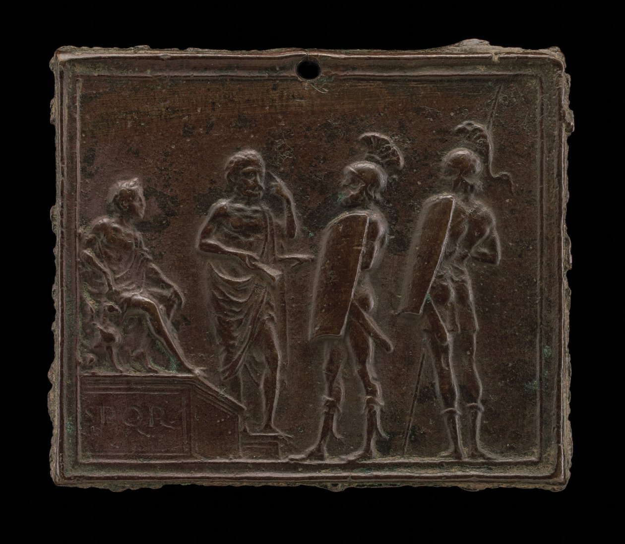 Forvisningen av Coriolanus. av Master of Coriolanus