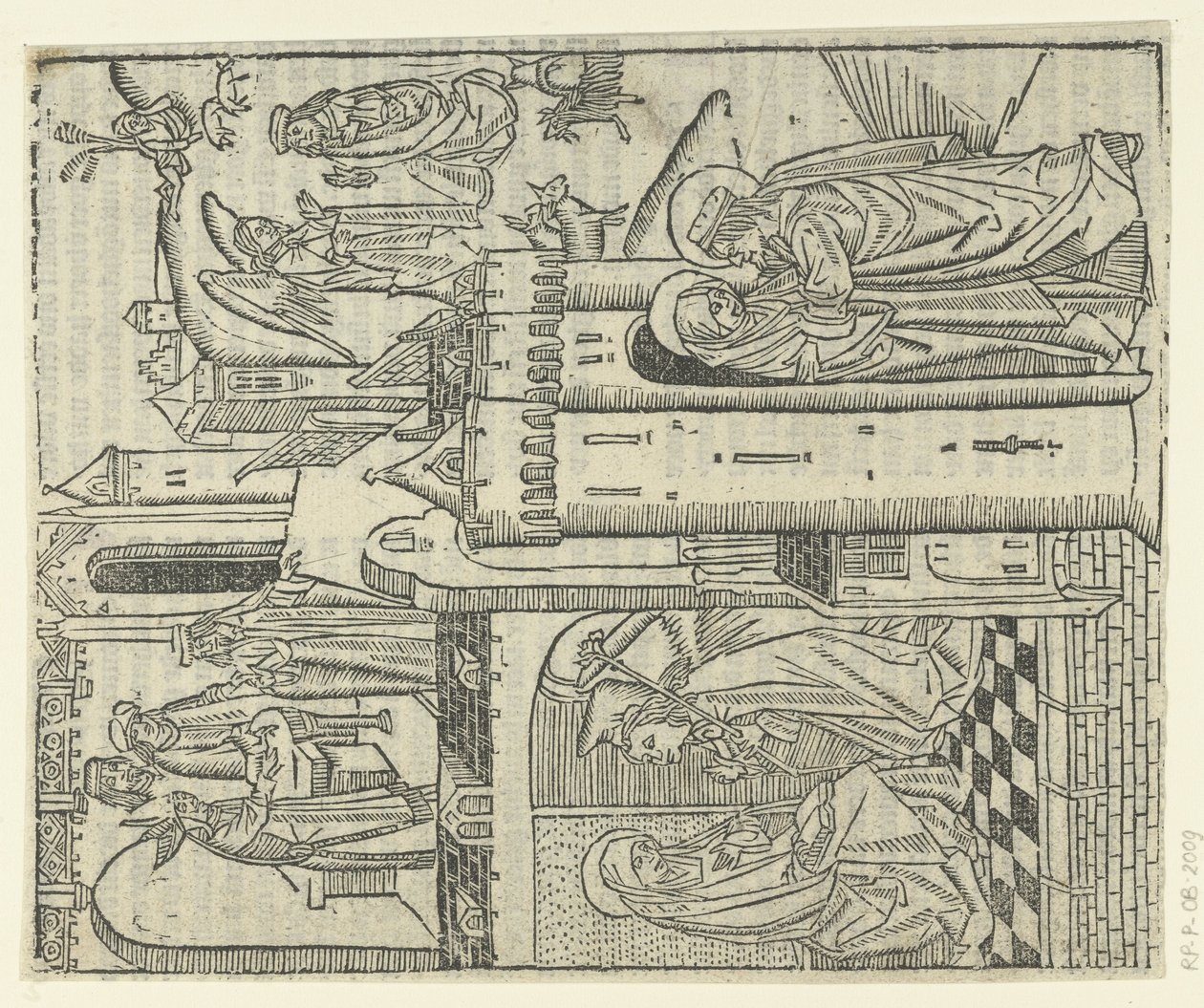 Anna og Joachims historie av Master of Delft (attributed to)