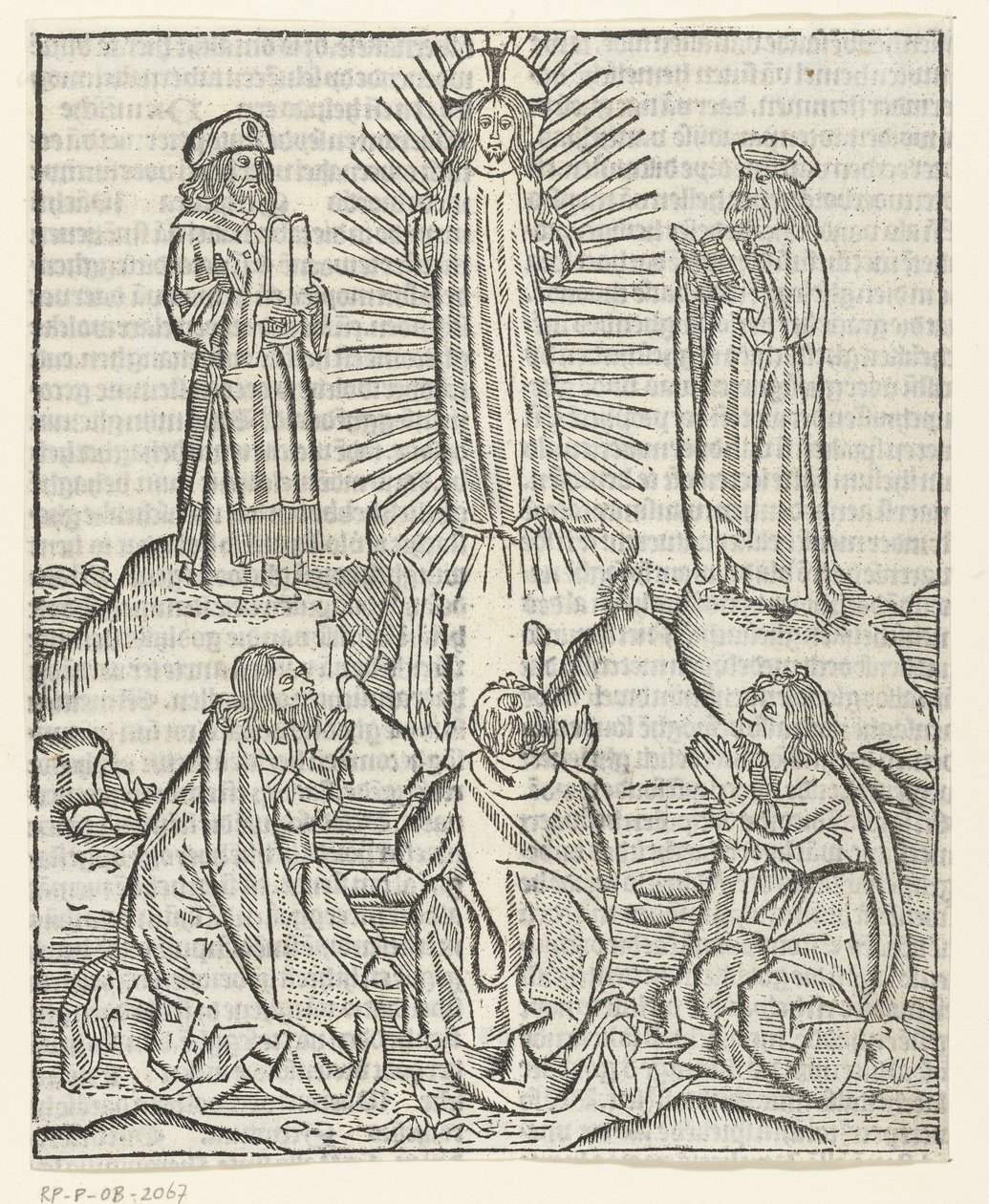 Kristi forvandling av Master of Delft (attributed to)