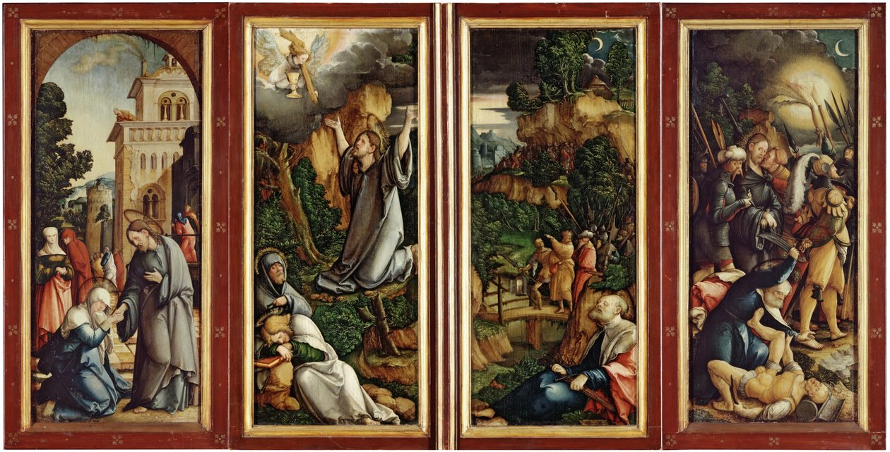 Wildenstein-altertavlen stengte av Master of Messkirch