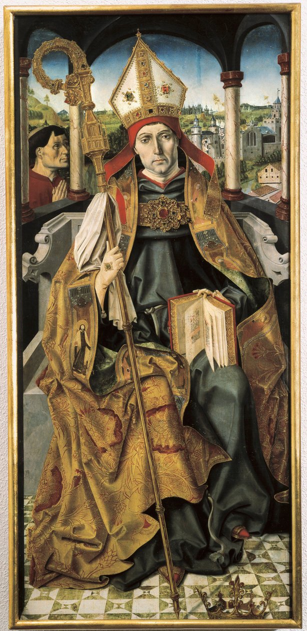 Portrett av Saint Louis av Toulouse av Master of San Ildefonso