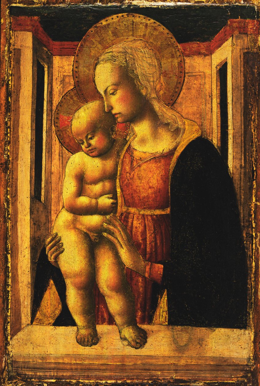 Madonnaen og barnet av Master of San Miniato