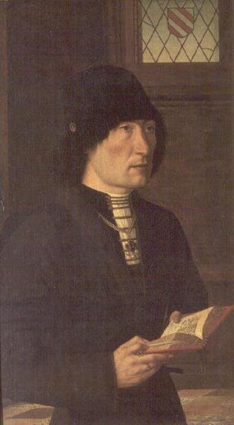 Portrett av Pierantonio Baroncelli, ca. 1489 (olje på panel) av Master of the Baroncelli Portraits