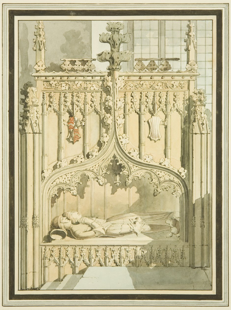 Bilder av Sir Maurice Berkeley og kone, i St Mark