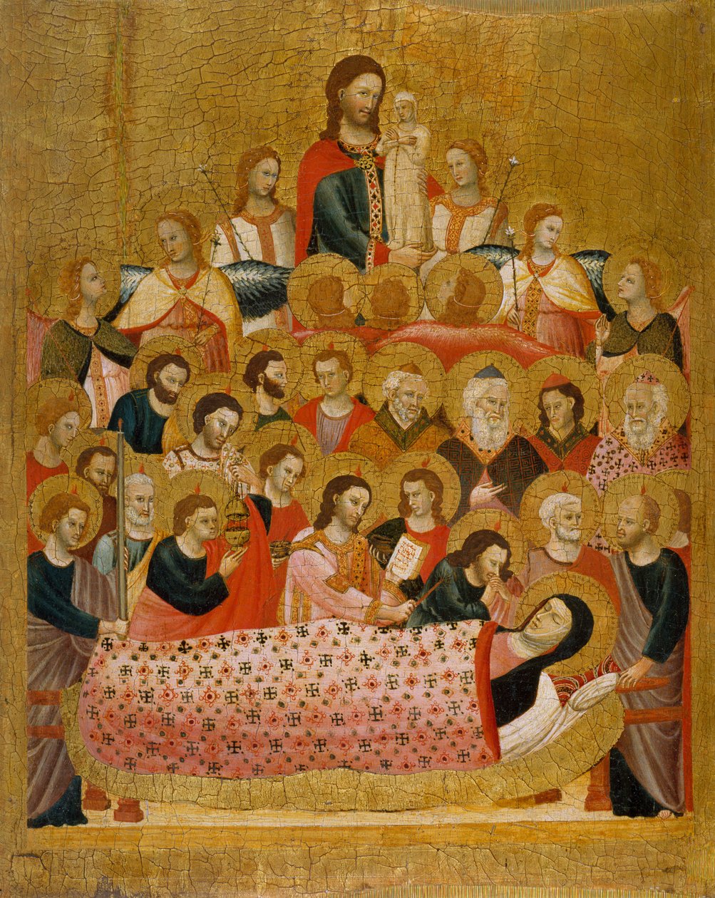 Jomfruens sovesal av Master of the Cini Madonna