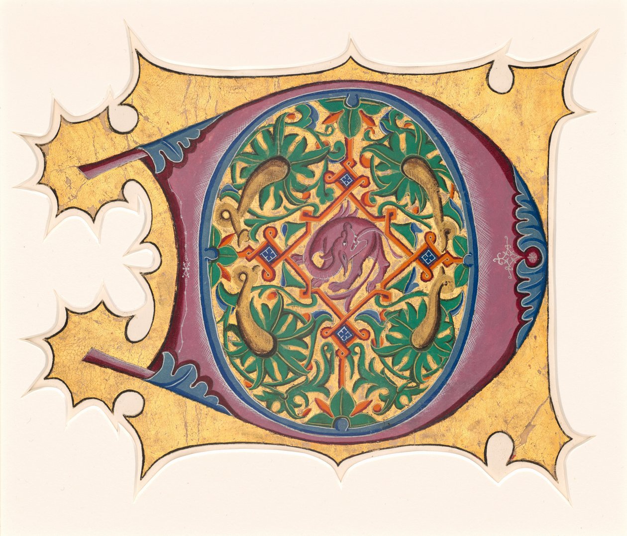 Innledende D av Master of the Cypresses