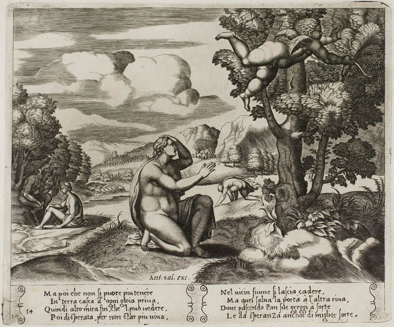 Amor på flukt fra psyke av Master of the Die