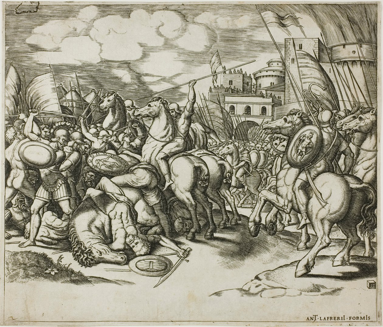 Scipions seier over Syphax av Master of the Die