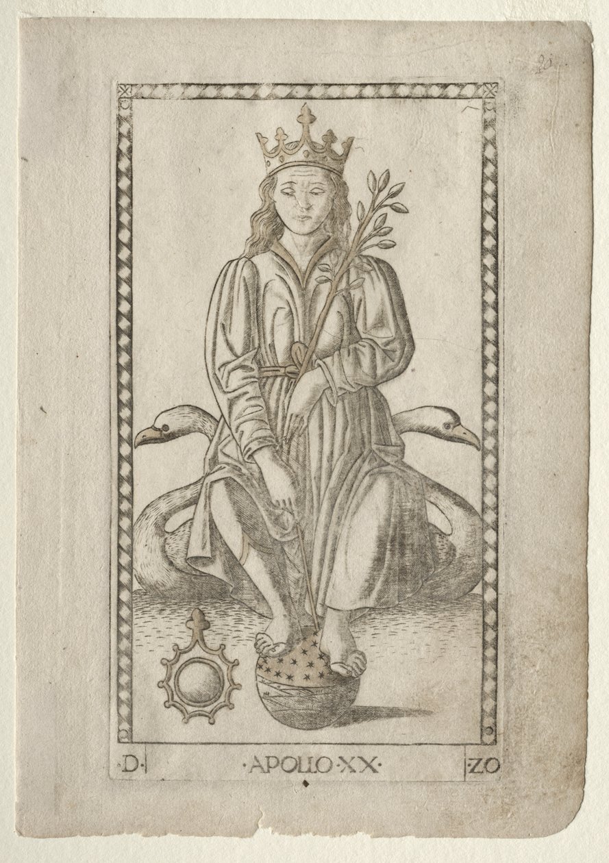 Apollo (fra Tarocchi, serie D: Apollo and the Muses, #20) av Master of the E Series Tarocchi